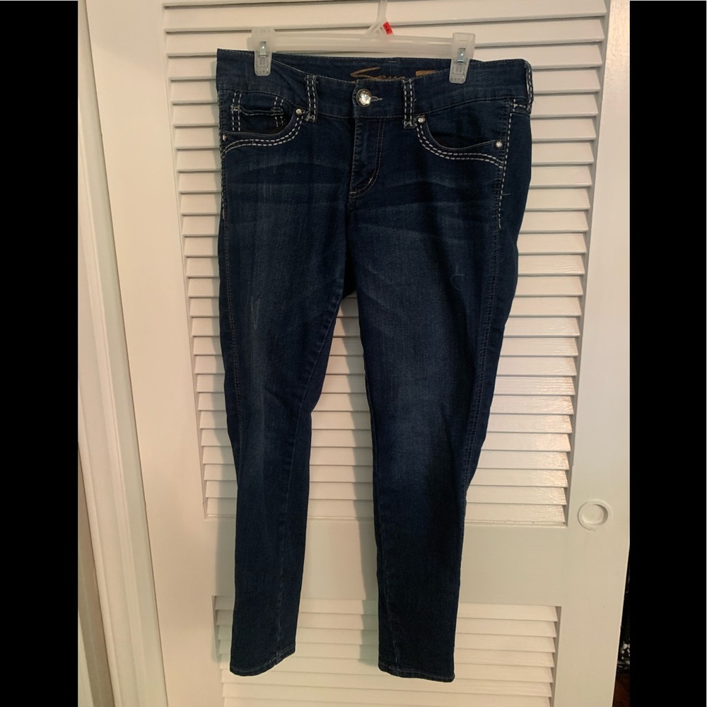 Size 10, Seven Brand skinny jeans.